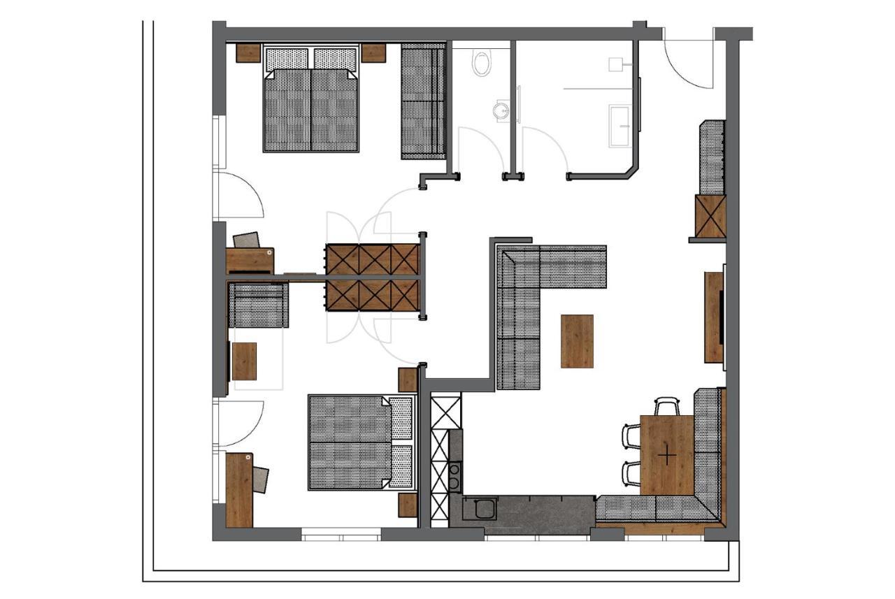 Baderer Apart Stumm Extérieur photo