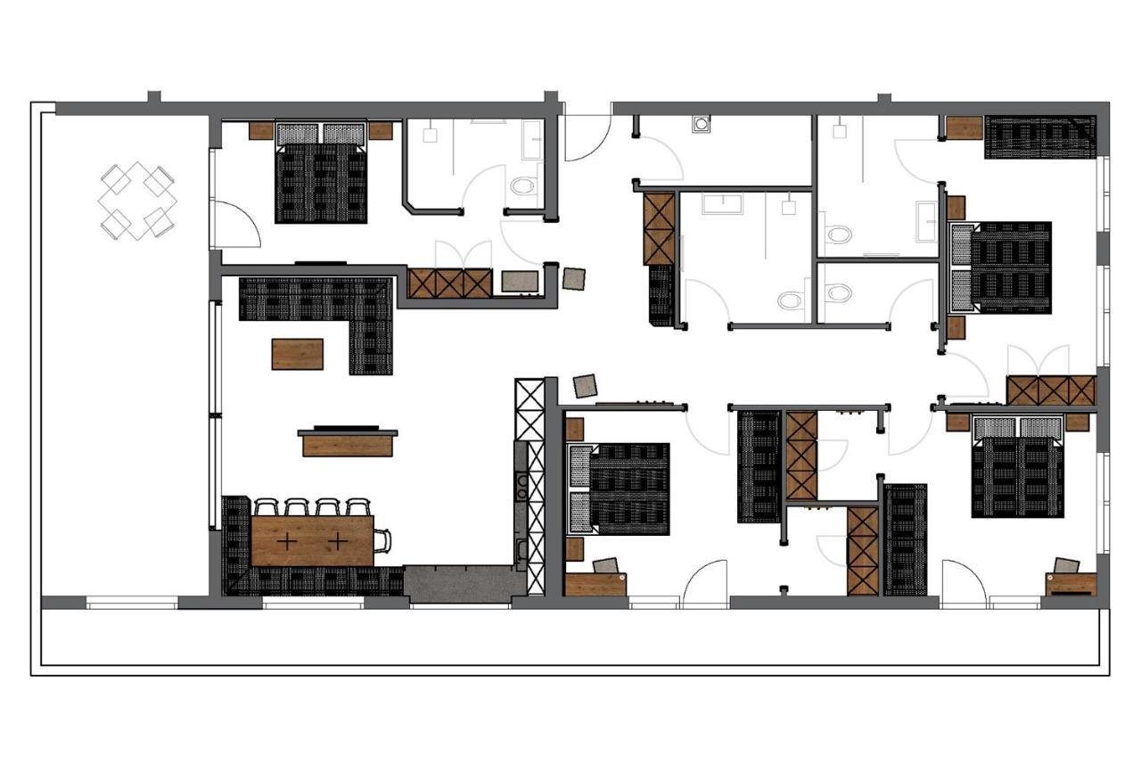 Baderer Apart Stumm Extérieur photo